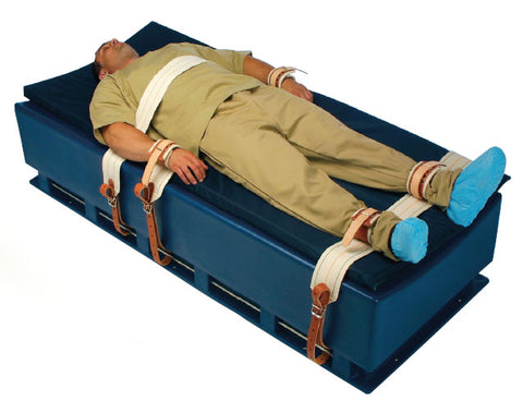 Humane Restraint Poly 201 Polyurethane Bed Restraints CBW-201-POLY Wrist & CBA-201-POLY Ankl ...