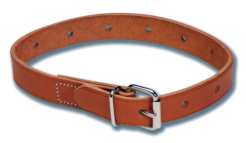 Leather Roller Buckle Belt (Non-Locking)